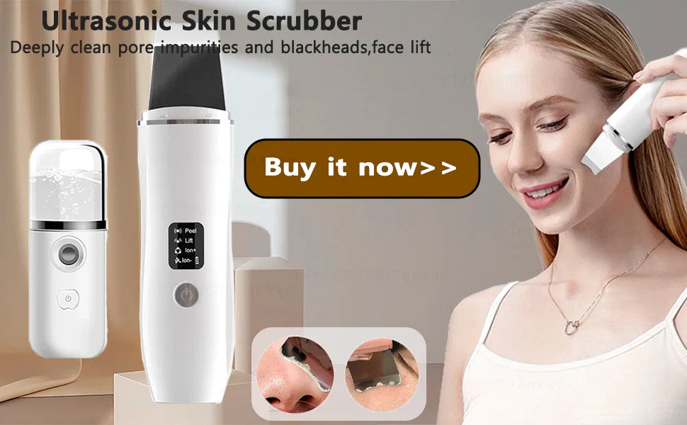 Electric Pore Vacuum Blackhead Remover with Microbubble Technology