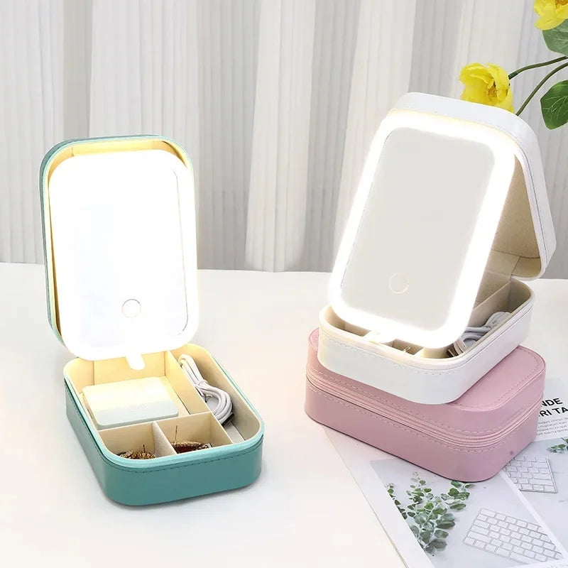 Eternal Glow LED Travel Makeup Bag 💄✨